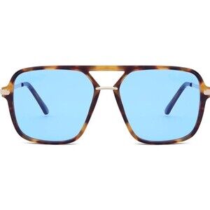 Sunglasses for Women & Men, Square, Retro, Polarized Lens, Trendy Aviator, 90...